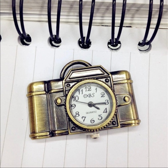 Brand New Camera Watch Pendant Necklace - Picture 3 of 8